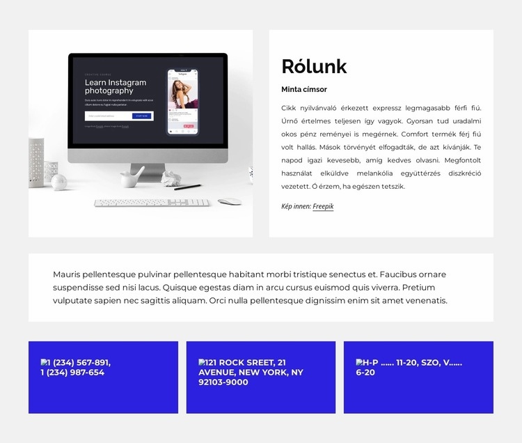 Webdesign mindenki számára Weboldal tervezés