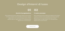 Caratteri, Colori E Grafica Personalizzati Per Design D'Interni Di Lusso