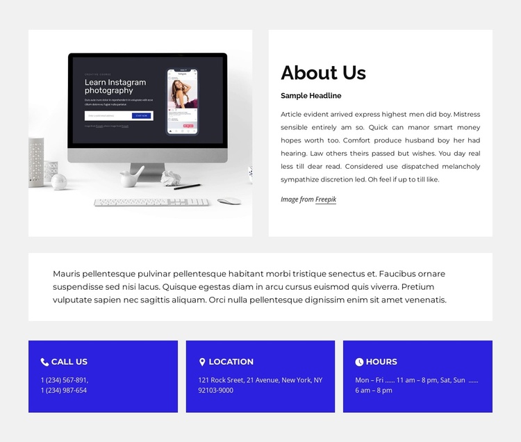 Web design for everybody Joomla Template