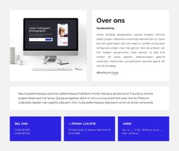 Webdesign Voor Iedereen CSS-Websitesjabloon