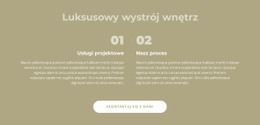 Luksusowy Wystrój Wnętrz - Piękny Kreator Stron Internetowych