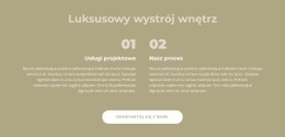 Luksusowy Wystrój Wnętrz - Darmowy Szablon Strony Internetowej