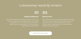 Luksusowy Wystrój Wnętrz – Szablon HTML5