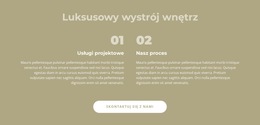 Niestandardowe Czcionki, Kolory I Grafika Dla Luksusowy Wystrój Wnętrz