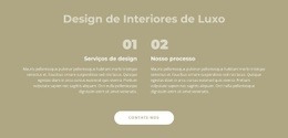 Design De Interiores De Luxo