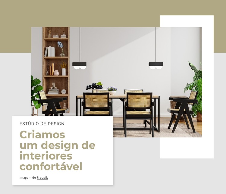 escritório de arquitetura de interiores Template CSS