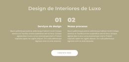 Fontes, Cores E Gráficos Personalizados Para Design De Interiores De Luxo