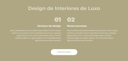 Design De Interiores De Luxo - Tema WordPress Gratuito