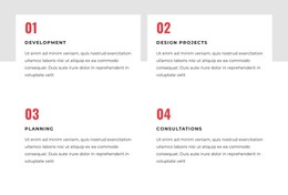 Numbered Grid Repeater - Best WordPress Theme