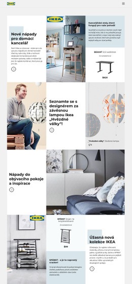 Inspirace IKEA – Bezplatný Motiv Css