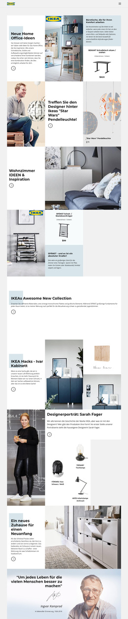 Inspiration Von IKEA – Kreatives, Vielseitiges WordPress-Theme