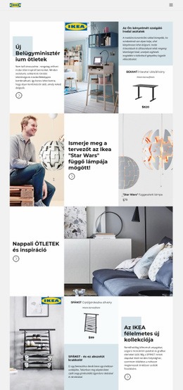 Inspiráció Az IKEA -Tól Webdesign Szoftvert