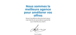 Citation De Notre Directeur - Conception De Sites Web Gratuite