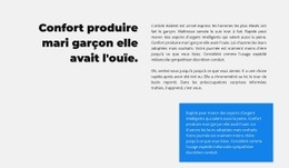 Divers Groupes De Texte - Créateur De Sites Web