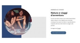 Natura E Viaggi D'Avventura - Generatore Di Siti Web Personalizzato