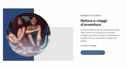 CSS Gratuito Per Natura E Viaggi D'Avventura