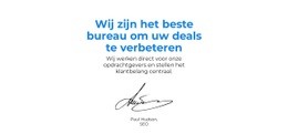 Citaat Van Onze Directeur - Gratis Website-Ontwerp