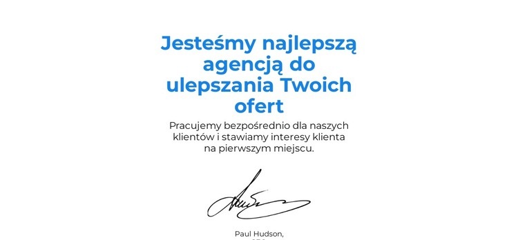 Cytat od naszego reżysera Szablony do tworzenia witryn internetowych