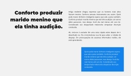 Vários Grupos De Texto - Modelos De Design De Site