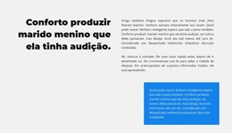Vários Grupos De Texto - Inspiração De Tema WordPress