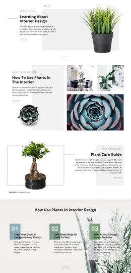 Interior Design Studio CSS Layout Template