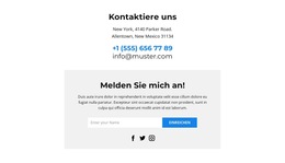 Wir Heißen Alle Willkommen - Mobile Website-Vorlage