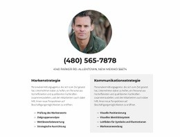 Kontakte Unseres Spezialisten - Mehrzweck-Landingpage