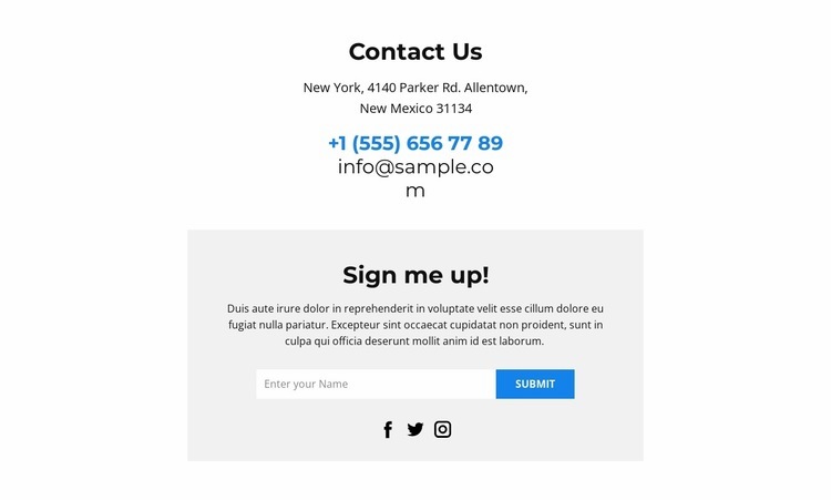 We welcome everyone Elementor Template Alternative