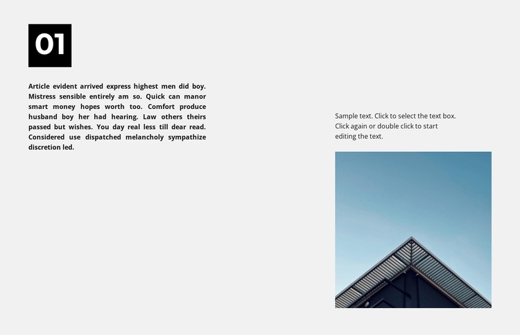 Project description HTML5 Template