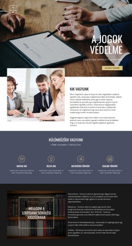 Webhely Elrendezése A Következőhöz: Jogainak Védelme