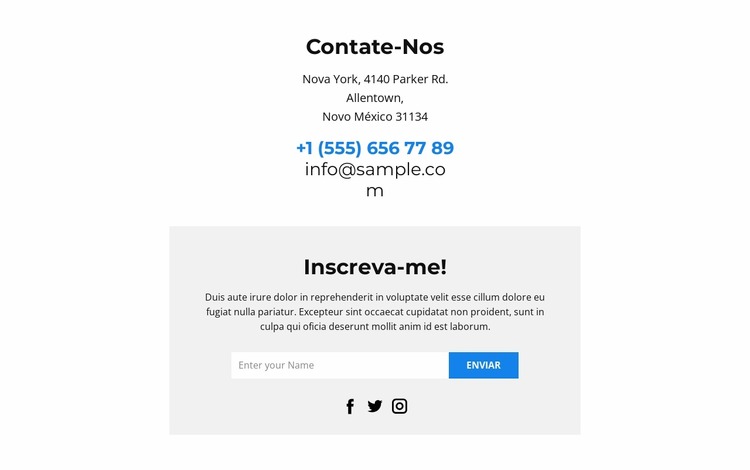 Congratulamo-nos com todos Template Joomla