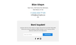 Herkesi Bekliyoruz - Web Sitesi Oluşturucu Şablonu