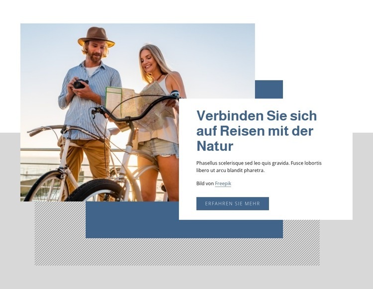 Abenteuer in der Natur HTML Website Builder