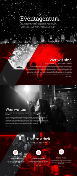 Atemberaubend Sauberer Code Für Eventagentur