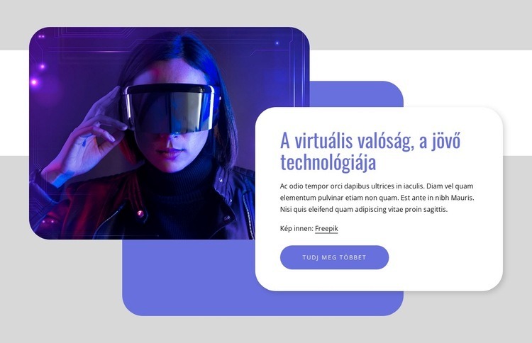 A jövő technológiája WordPress Téma