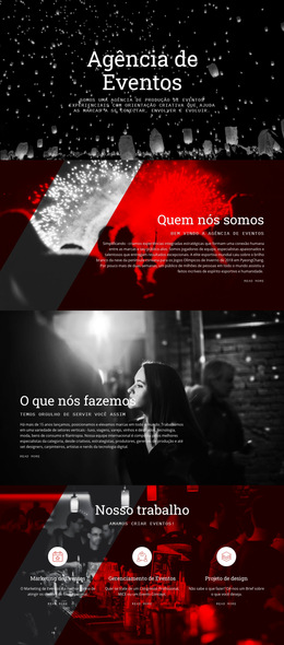 Agência De Eventos #Website-Templates-Pt-Seo-One-Item-Suffix
