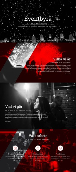 Fantastisk Ren Kod För Eventbyrå