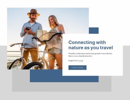 Nature Adventures - Simple Website Builder