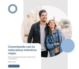 Agencia De Viajes Creativa: Página De Destino Adaptable