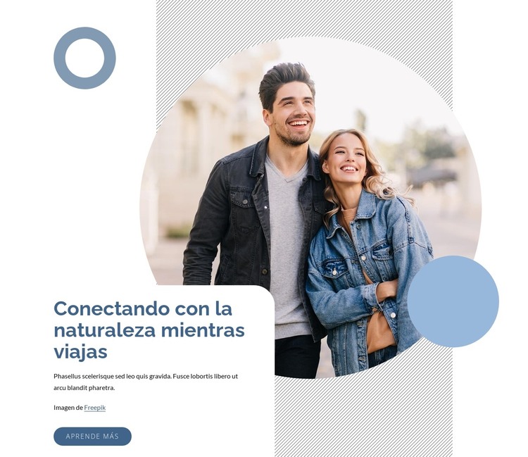 agencia de viajes creativa Plantilla HTML