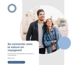 Agence De Voyage Créative - Prototype De Site Web