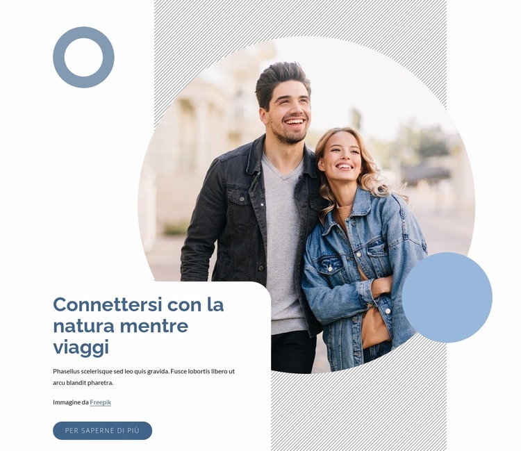 Agenzia di viaggi creativa Modello Joomla