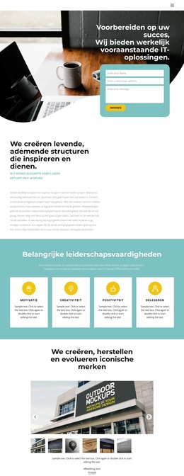 Productiviteit Instellen - Responsief WordPress-Thema