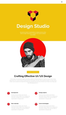 Trend Workshop - Ready To Use One Page Template