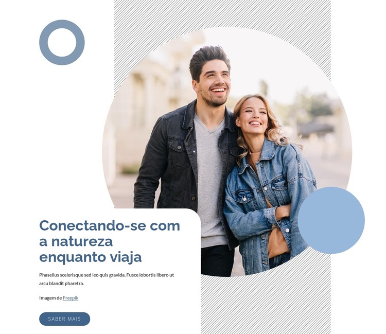 agência de viagens criativa Modelo HTML