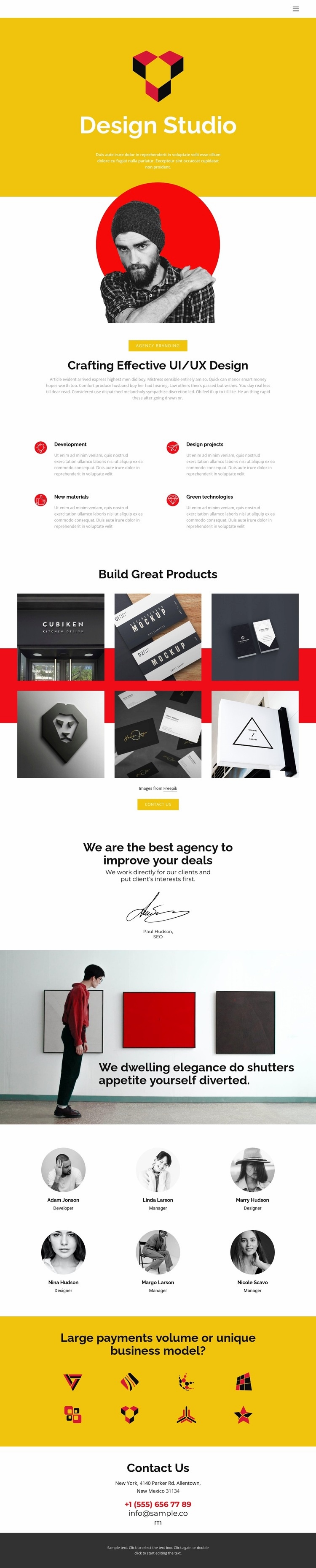 Trend Workshop Squarespace Template Alternative