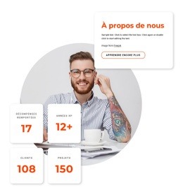 Créateur De Site Web Exclusif Pour Bloc À Propos De Nous