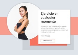 Desafíos De Acondicionamiento Físico: Plantilla HTML5 Adaptable