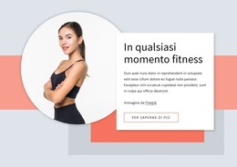 Sfide Di Fitness - Modello HTML5 Reattivo