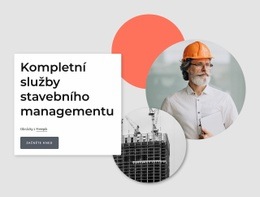 Služby Stavebního Řízení – Responzivní HTML5 Šablona